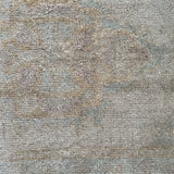 1’9 x 3’4 Antique Turkish Taspinar Rug Muted Gray & Beige '4792