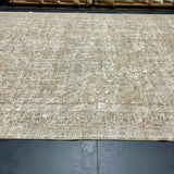 9’8 x 12’7 Classic Vintage Rug Muted Greige , Light  Brown & Sage Green '5453