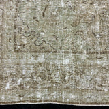 9’8 x 12’7 Classic Vintage Rug Muted Greige , Light  Brown & Sage Green '5453