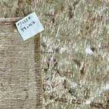 9’8 x 12’7 Classic Vintage Rug Muted Greige , Light  Brown & Sage Green '5453