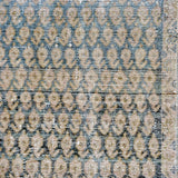 3’5 x 4’10 Classic Antique Rug Muted Blue + Beige SB '5034