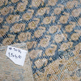 3’5 x 4’10 Classic Antique Rug Muted Blue + Beige SB '5034