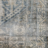 3’3 x 4’10 Classic Antique Rug Muted Denim Blue, Camel & Bone SB '5035