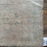 1’8 x 3’2 Antique Taspinar Rug Muted  Beige & SeaFoam '4896