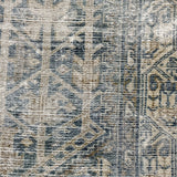 3’3 x 4’10 Classic Antique Rug Muted Denim Blue, Camel & Bone SB '5035