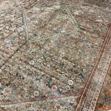 10’9 x 14’1 Classic Antique Traditional Rug Muted Autumn Colors 5801