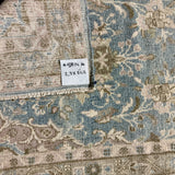 2’9 x 24’2 Classic Vintage Narrow Runner Muted Blue, Beige, Green & Mauve 5804
