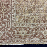 10’3 x 13’10 Traditional Style Rug Pure Soft Organic Wool Camel, Taupe & Sienna LB52 MK1013