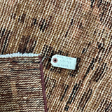 10’2 x 12’11 Swedish Style Rug Pure Organic Wool Muted Rust & Amber  LB43 MK1196
