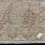 10’2 x 13’ Traditional Style Rug Pure Soft Organic Wool  Powder Blue, Sand Beige & Taupe LB57 MK1178