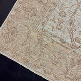 10’2 x 13’ Traditional Style Rug Pure Soft Organic Wool  Powder Blue, Sand Beige & Taupe LB57 MK1178