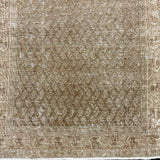 Hold for S&S til 8/12*3’3 x 10’7 Vintage Runner Muted Taupe, Light Warm Brown & Green '5562
