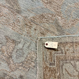 10’ x 13’ Traditional Style Rug Pure Soft Organic Wool  Powder Blue, Sand Beige & Taupe LB63  MK1216