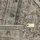 9’3 x 12’8 Traditional Vintage Rug Muted Blush, Green & Gray 5800