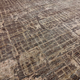 10’2 x 12’11 Swedish Style Rug Pure Organic Wool Muted Rust & Amber  LB43 MK1196