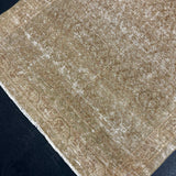 Hold for S&S til 8/12*3’3 x 10’7 Vintage Runner Muted Taupe, Light Warm Brown & Green '5562