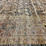 9’ x 12’3 Traditional Style Rug Pure Soft Organic Wool Charcoal Black, Camel & Sienna LB53 MK1087