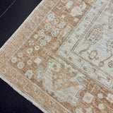 10’4 x 14’ Traditional Style Rug Pure Soft Organic Wool  Powder Blue, Taupe &  Sand Beige  LB56 MK1251