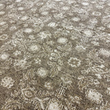 8’10 x 11’10 Silk & Wool  Rug, Khaki, Cream + Stone LB19 MK453