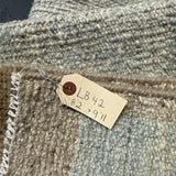 8’2 x 9’11 Moroccan Rug Blue & Beige LB42