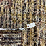 9’2 x 11’11 Traditional Style Rug Pure Soft Organic Wool  Camel Brown, Gold, Black & Gray LB45 MK1020