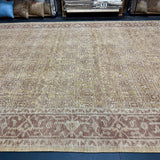 10’3 x 13’10 Traditional Style Rug Pure Soft Organic Wool Camel, Taupe & Sienna LB52 MK1013