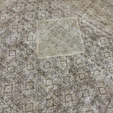 9’5 x 12’2 Traditional Vintage Rug Muted Beige & Sage Green 5793