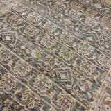 9’ x 12’3 Traditional Style Rug Pure Soft Organic Wool Charcoal Black, Camel & Sienna LB53 MK1087