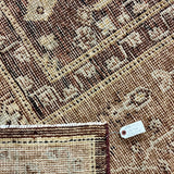 10’3 x 13’9 Traditional Style Rug Pure Soft Organic Wool  Camel Brown, Camel Beige & Gray LB46 MK1112