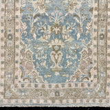 2’9 x 24’2 Classic Vintage Narrow Runner Muted Blue, Beige, Green & Mauve 5804