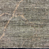 10’2 x 12’11 Moroccan Style Rug Pure Soft Organic Wool Greens, Gold & Brown LB48 MK1235