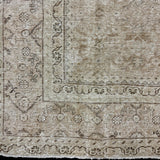 8’8 x 12’9 Classic Vintage Rug Muted Beige & Tawny Brown 5795