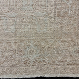 9’11 x 14’6 Traditional Style Rug Pure Soft Organic Wool Powder Blue, Cream & Taupe LB59 MK1068