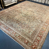 10’9 x 14’1 Classic Antique Traditional Rug Muted Autumn Colors 5801