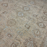10’3 x 12’9  Traditional Style Rug Pure Soft Organic Wool Sand Beige & Powder Blue LB60 MK1004