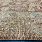 10’2 x 13’10 Traditional Style Rug Pure Soft Organic Wool Dark & Light Camel LB44 MK960