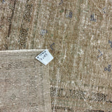 9’7 x 13’5 Classic Vintage Rug Muted Gray-Beige, Aubergine, Green & Terra Cotta 5580