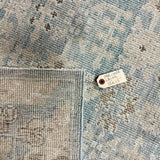 12’ x 15’ Silk and Wool Blue, Ivory & Gray Carpet MK1056 LB02