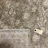 8’10 x 11’10 Silk & Wool  Rug, Khaki, Cream + Stone LB19 MK453