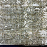 8’8 x 11’9 Classic Antique Rug Muted Gray, Blue, Green & Brown