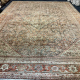 10’9 x 14’1 Classic Antique Traditional Rug Muted Autumn Colors 5801