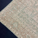 9’11 x 12’10 Traditional Style Rug Pure Soft Organic Wool Forest Green, Beige & Taupe LB58 MK1181