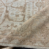 10’2 x 13’ Traditional Style Rug Pure Soft Organic Wool  Powder Blue, Sand Beige & Taupe LB57 MK1178