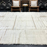10’2  x 14’ Shaggy Moroccan Rug Pure Turkish Wool & Aloe M-3764 Linda's Barn