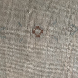 1’7 x 2’10  Vintage  Oushak Rug Muted Sand Beige and Gray 4899