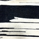 10’3 x 14’2 Moroccan Rug Black and White “Ruzgar” Pure Turkish Wool M-3766 Linda's Barn