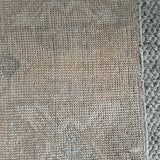 1’7 x 2’10  Vintage  Oushak Rug Muted Sand Beige and Gray 4899
