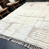 10’2  x 14’ Shaggy Moroccan Rug Pure Turkish Wool & Aloe M-3764 Linda's Barn