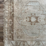 1’8 x 2’11 Antique Taspinar Rug Muted Gray & Sea Foam Green