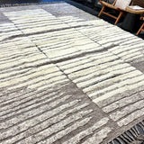 10’4 x 13’11 Shaggy Moroccan Rug “Toprak” Pure Turkish Wool M-3768 Linda's Barn